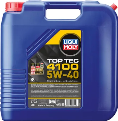 Produktbild von LIQUI MOLY Top Tec 4100 5W-40 Motoröl 20 l