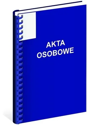 Obrázek produktu pro Modrá šanonka formátu A4 pro osobní dokumenty (10 kusů) - INTERDRUK
