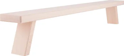 Produktbild von Schwibbogenbank (70x11x7,5cm) von Weigla Holzkunst