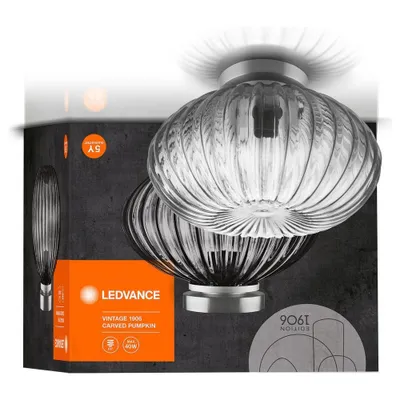 Produktbild von LEDVANCE 4058075217140, 1 Glühbirne(n), E27, IP20, Schwarz, Grau