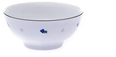 Produktbild von Suppen- und Müslischale, 16 cm, Blumen, Porzellan G. Benedikt