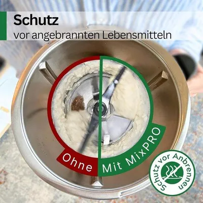 Produktbild von Geschikt für das 2-in-1 Zubehör, geeignet für Thermomix TM5 & TM6, Verbraucherschutz und Schlagsahneherstellung mit voller Einfachheit und Erfolg