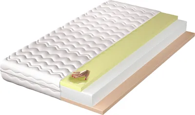 Produktbild von Adidar Malta Schaumstoffmatratze Beidseitig Mittelfest 80x200cm
