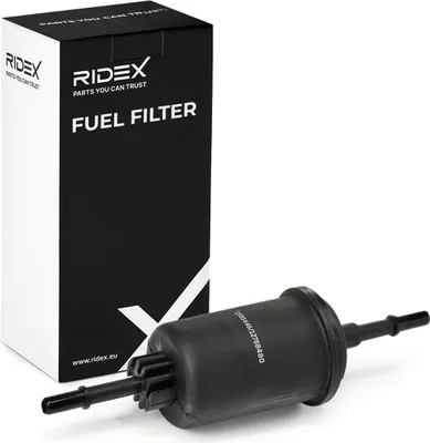 Produktbild von Kraftstofffilter RIDEX 9F0127 für FORD Fiesta Mk5 Schrägheck (JH1, JD1, JH3, JD3) Leitungsfilter