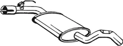 Produktbild von Bosal Mittelschalldämpfer  233-561