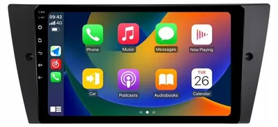 Zdjęcie produktu dla Radio Android BMW E90 E91 E92 E93 bezprzewodowy Carplay Android Auto Wi-Fi