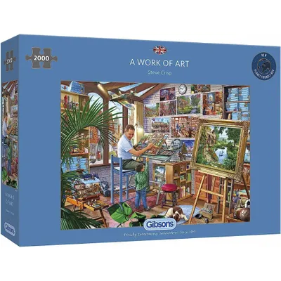 Image de GIBSONS Puzzle œuvre d'art 2000 pièces