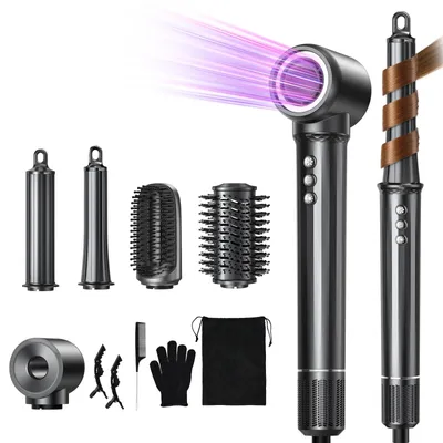 Productafbeelding van Airstyler 5-in-1: Professionele föhn met ionentechnologie, zwart