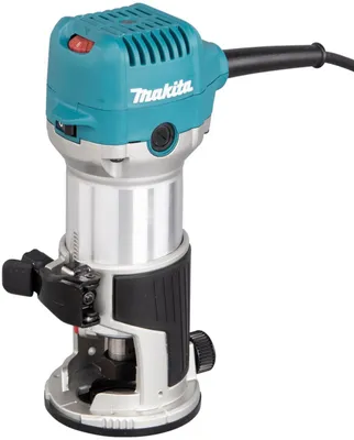 Obrázek produktu pro Makita RT0702C - Renovační fréza - 710 W - 6 rychlostí - 6 - 8 mm