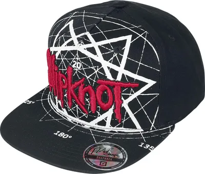 Produktbild von Slipknot Cap Uni Jumbo Star schwarz Standard