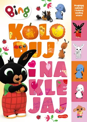 Imagen del producto de Bing. Koloruj i naklejaj 2