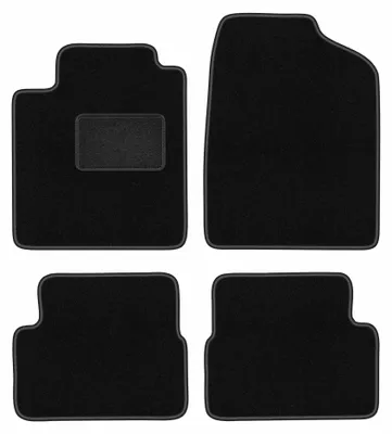 Obrázek produktu pro Velurové autokoberce pro: Toyota Celica VIII 1999-2006 (kupé) – sada 4 ks, černé, na míru – Wielganizator LUX