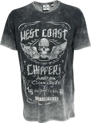 Produktbild von West Coast Choppers Shirt Ride Hard Sucker Vintage black XXL