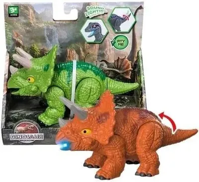 Zdjęcie produktu dla Triceratops ze światłem i dżwiękiem - Merkpol