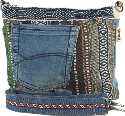 Produktbild von Sunsa Damen Taschen Umhängetasche Schultertasche Handtasche Canvas & Jeans 52371