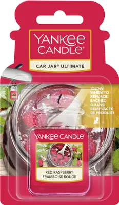 Produktbild von Yankee Candle Red Raspberry - ultimativer Duft im Autoglas