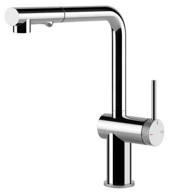 Produktbild von Gessi 60478, Ziehen, Chrom, Chrom, Hebelgriffe, Einzelbild, Typ L