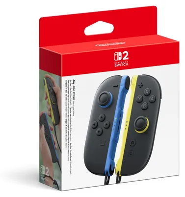 Produktbild von Nintendo Joy-Con 2 Schwarz Blau Gelb