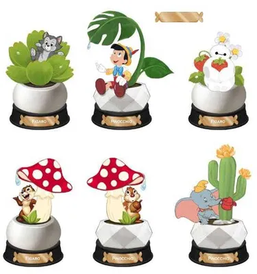 Produktbild von Disney Mini Diorama Stage Statuen Love Plants Series 12 cm Sortiment (6)