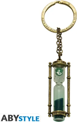 Produktbild von HARRY POTTER - Schlüsselanhänger 3D Slytherin hourglass