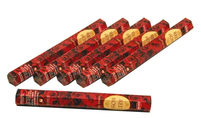 Produktbild von HEM Räucherstäbchen Sparset. 6 Packungen ca. 120 Sticks Red Rose