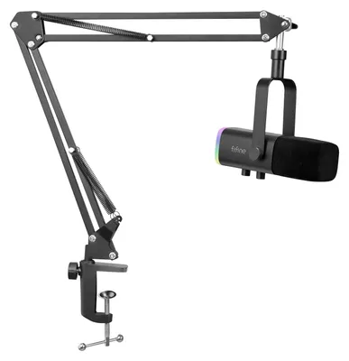 Immagine prodotto di Microfono FIFINE XLR per streaming, con supporto, ideale per studi di podcast, microfono dinamico USB