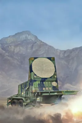 Immagine prodotto di Radar di tracciamento in banda C Trumpeter MPQ-53 in scala 1:35