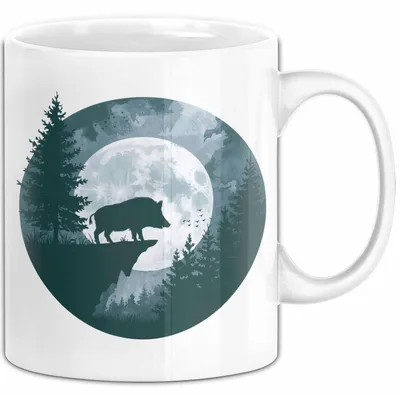Produktbild von Schweinezüchter Schweine Tier Tasse Becher Geschenk Lustige Geschenkidee Spruch (Weiß)