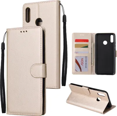 Immagine prodotto di Pro HUAWEI Y9 2019 Poloha 3 karty Cover Oro