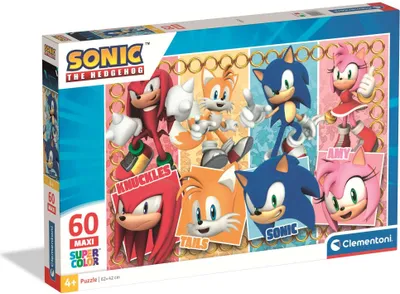 Immagine prodotto di CLE puzzle 60 maxi SuperKolor Sonic 26073