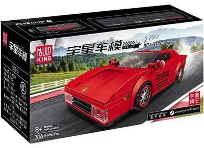 Produktbild von Mould King® 27012 Testarossa inkl. Showcase