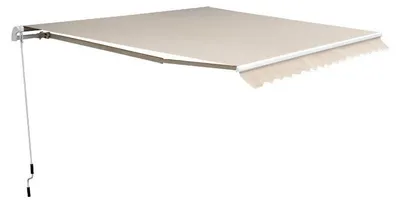 Image de Store enrouleur pour balcon ou terrasse | Couleur : Beige