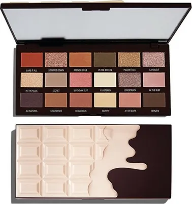 Obrázok produktu pre I Heart Revolution, I Heart Revolution, Eyeshadow Palette, Nudes Chocolate, 18 Shades, 21 g