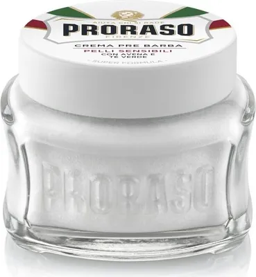 Image de Proraso Sensitive & Anti-Irritation Pre-Shave Cream Crème de prérasage 100 ml