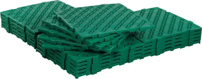 Produktbild von 20 Stück Bodenroste 500 x 500 x 25 mm in Grün