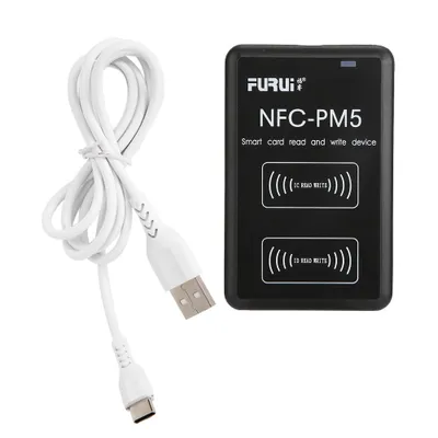 Obrázok produktu pre Duplikátor kariet NFC na kontrolu prístupu Úplné šifrovanie Dekódovanie Kopírka ID/IC kariet Softvér ovládača