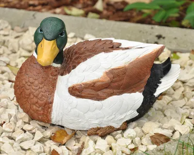 Produktbild von Dekofigur Gartenfigur Ente 22 x 14 x 14,5 cm