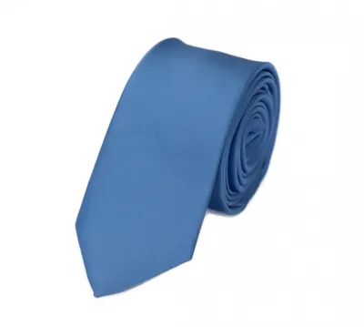 Produktbild von Fabio Farini - 1 Stück Herren Krawatte Blautöne - verschiedene Blaue Männer Schlips in 8cm Breit (8cm), Blau Uni Einfarbig - Meridian Blue