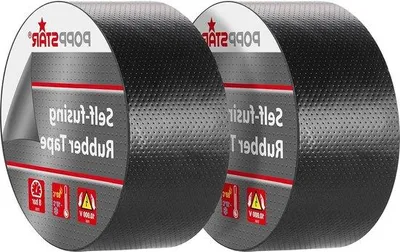 Produktbild von Universal Selbstklebende Isolationsband - Dichtungsbänder 5m x 38mm x 0,76mm schwarz