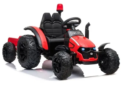 Immagine prodotto di Trattore elettrico HZB-200 con rimorchio Rosso