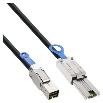 Obrázek produktu pro InLine 27639B, 1 m, SFF-8088, SFF-8088, Samec/samec, Černá, 123 g