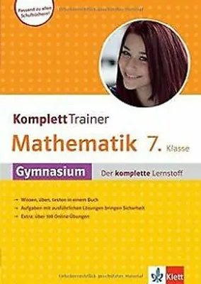 Immagine prodotto di KomplettTrainer Mathematik 7. Klasse Gymnasium