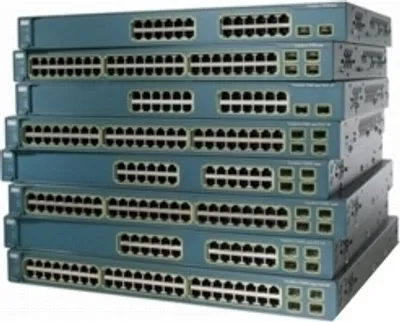 Produktbild von Cisco Catalyst 3560G-24TS-E, L2, gemanaged, 28, 24, 28, 1000Base-T, 100Base-TX, 10Base-T, 12000 Eintragungen, 10/100/1000 Mbps