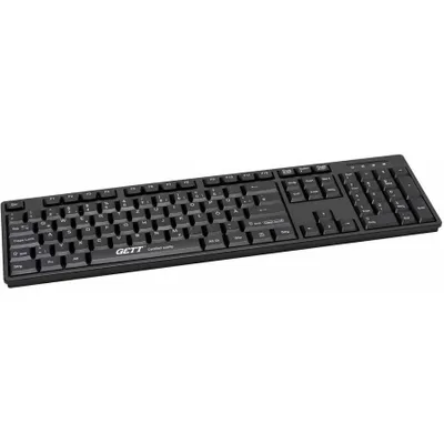 Produktbild von GETT GCQ CleanType Easy Basic - Tastatur - Kunststoff, für medizinischen Bereich