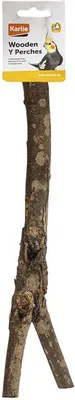 Produktbild von Karlie Vogel Y-Sitzstange Naturholz, Größe:40 cm