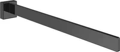 Produktbild von emco cue Handtuchhalter, 1-armig, starr, 416mm, schwarz, 325013342