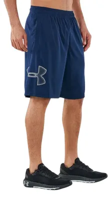 Image de Under Armour - Short « Tech » pour homme PP842 (S) (bleu marine foncé)
