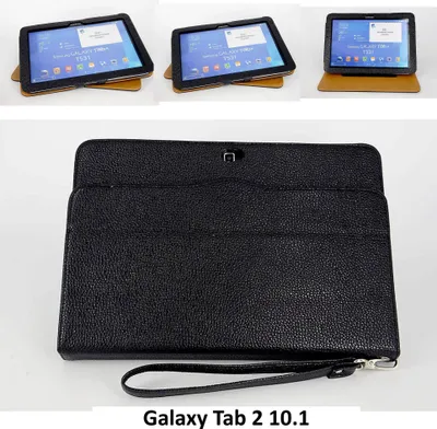 Produktbild von Samsung Black Book Case Tablet for Galaxy Tab 2 10.1