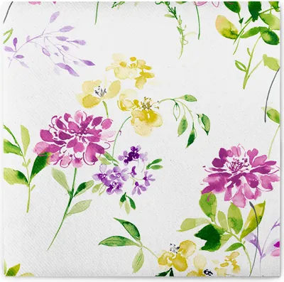 Produktbild von MANK Serviette Esther aus Linclass® Airlaid, 40 x 40 cm, 50 Stück - Floral