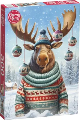 Obrázok produktu pre Puzzle 500 CherryPazzi It Moose Be Love 20395
